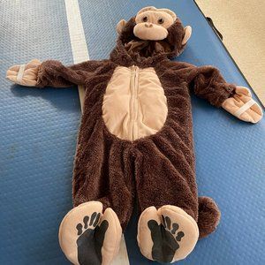 Authentic Kids Infant Monkey Costume Size 9M